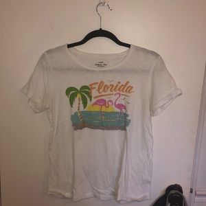 SUPER CUTE J CREW FLORIDA TEE!